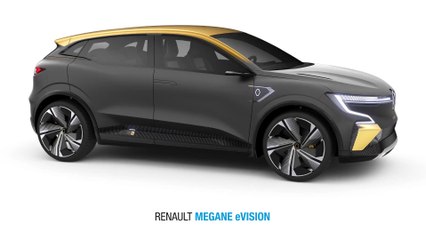 Show-car 2020 Renault MÉGANE eVISION - New modular electric platform