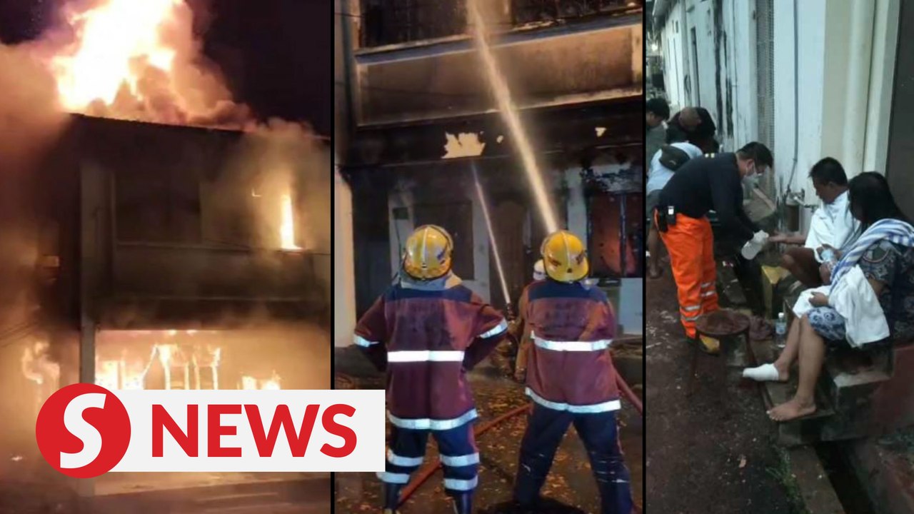 One killed, one missing, three hurt in Lebuh Melaka morning fire