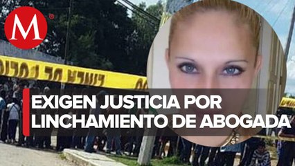Piden justicia para abogada linchada en Puebla