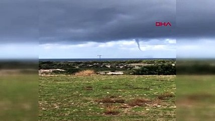 Antalya'da hortum paniği!