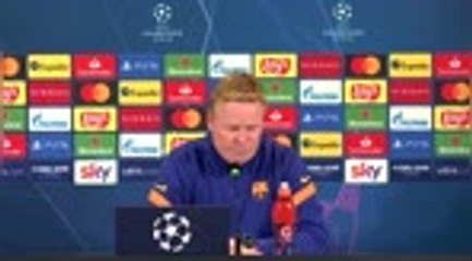 Groupe G - Koeman ne s'inquiète pas du départ de Bartomeu