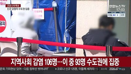 신규 확진 이틀째 세자릿수…학교·사우나·모임서 확산