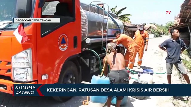 Kekeringan, Ratusan Desa Alami Krisis Air Bersih