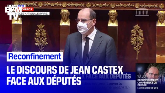 Reconfinement: l'intégralité du discours de Jean Castex à ...