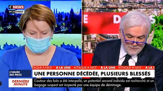 Attaque à Nice: Le bilan s'alourdit à 3 morts dont deux femmes et plusieurs blessés - L'auteur de l'attaque a été interpellé - Le parquet national antiterroriste saisi