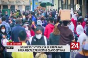 Municipios y policías se preparan para fiscalizar fiestas clandestinas el 31 de octubre