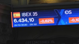 El Ibex 35 amanecía con ligeras pérdidas que incrementa ahora hasta el 0,7 %
