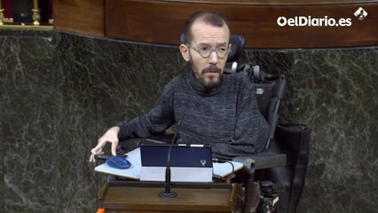 Echenique: "Vox tiene a PP y Ciudadanos encerrados en la Plaza de Colón"