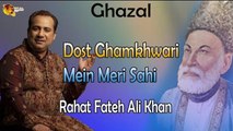 Dost Ghamkhwari Mein Meri Sahi | Rahat Fateh Ali Khan | Ghazal Mirza Ghalib | Gaane Shaane