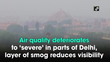 Delhi's AQI 'severe' as Punjab farm fires spike