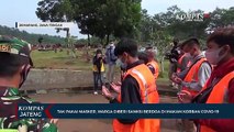 Tak Pakai Masker, Sanksi Berdoa Di Makam Korban Covid-19