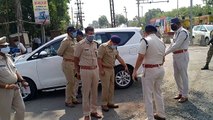 बड़ी दुर्घटना होने के बाद आईजी डीआईजी पुलिस कप्तान का सड़क मार्ग को लेकर निरीक्षण