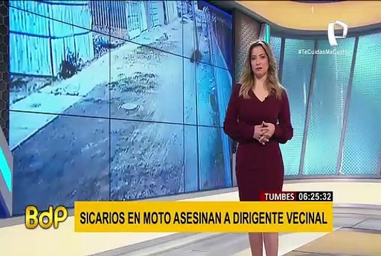 Sicarios asesinan a vigilante de una obra en Tumbes