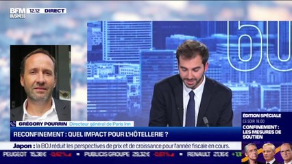 Grégory Pourrin (Paris Inn) : Quel est l'impact du reconfinement pour l'hôtellerie ? - 29/10