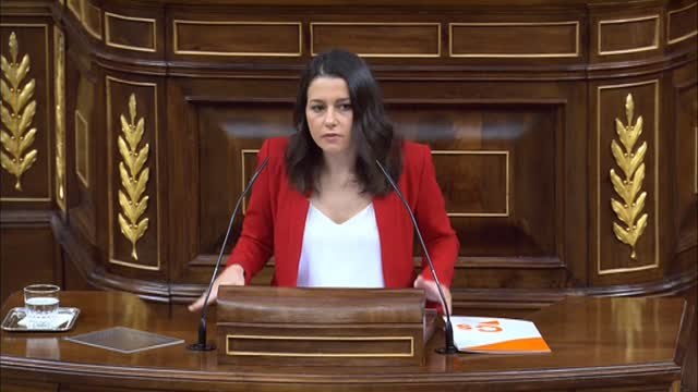 Arrimadas: Vamos a apoyar el estado de alarma para dar seguridad jurídica a los presidentes autonómicos