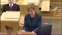 Scotland Coronavirus levels announced: First Minister's Questions - October 29 2020