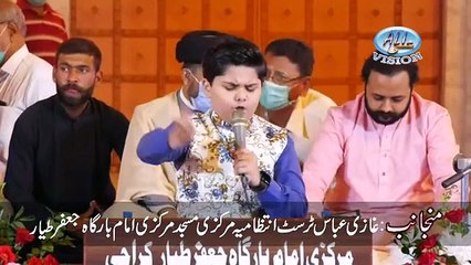 Zain Ali Zaidi Manqabat | Taqreeb e Iftitah Gumbad o Minar