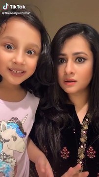 সময় পেলেই টিক টক নিয়ে ব্যস্ত থাকেন চিত্র নায়িকা পূর্ণিমা Tiktok purnima