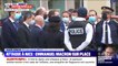 Attaque au couteau: Emmanuel Macron est arrivé à la basilique Notre-Dame de Nice
