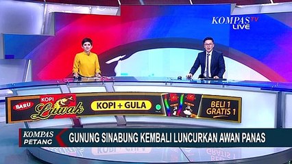 Waspada! Gunung Sinabung Kembali Mengeluarkan Awan Panas Hingga Jarak 2.000 Meter