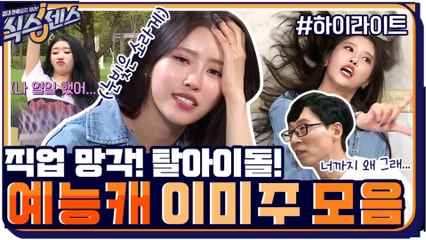 [#하이라이트#] 요즘 누가 제일 웃김? 이미주. 소속사 사장님은 클릭 금지♨ 탈아이돌 예능캐 미주 모음