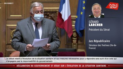 Attentat de Nice : hommage de Gérard Larcher