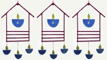DIY Diwali Wall Decoration | Diya Wall Hanging | Diwali Decoration Ideas for Home | Diwali Wall Decoration Ideas | Diwali Craft 2020