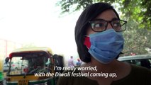Delhi residents react as India passes eight million coronavirus cases