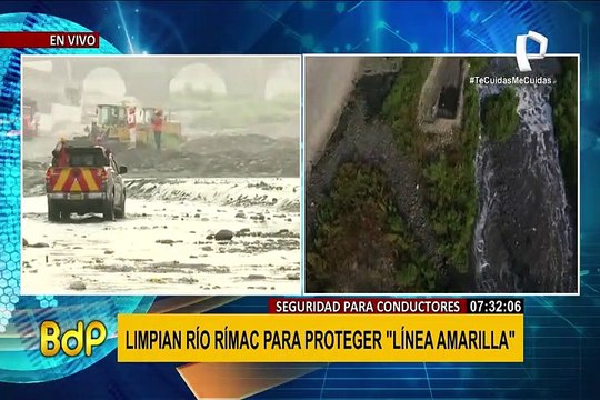 10 mil toneladas de sedimentos fueron retiradas del río Rímac para evitar desbordes