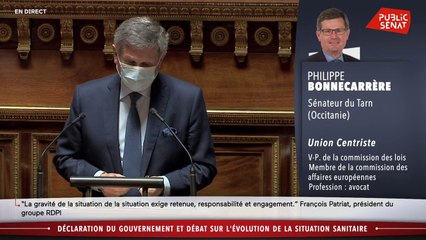 Reconfinement: le groupe centriste du Sénat vote contre la confiance du gouvernement