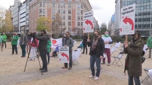 Sindicatos de salud piden a líderes UE que no recorten fondos de la Sanidad