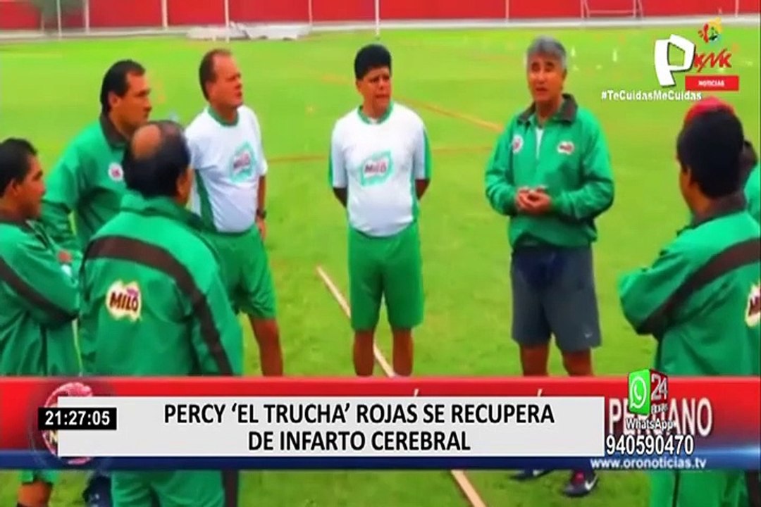 Percy Rojas viene recuperándose con éxito del ataque cardiaco que sufrió en enero