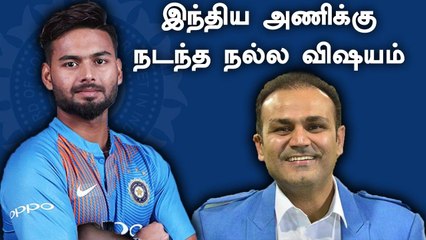 "Not Surprising" PANTடிற்கு இடம் கொடுக்காதது நல்லது தான் | Shewag கருத்து