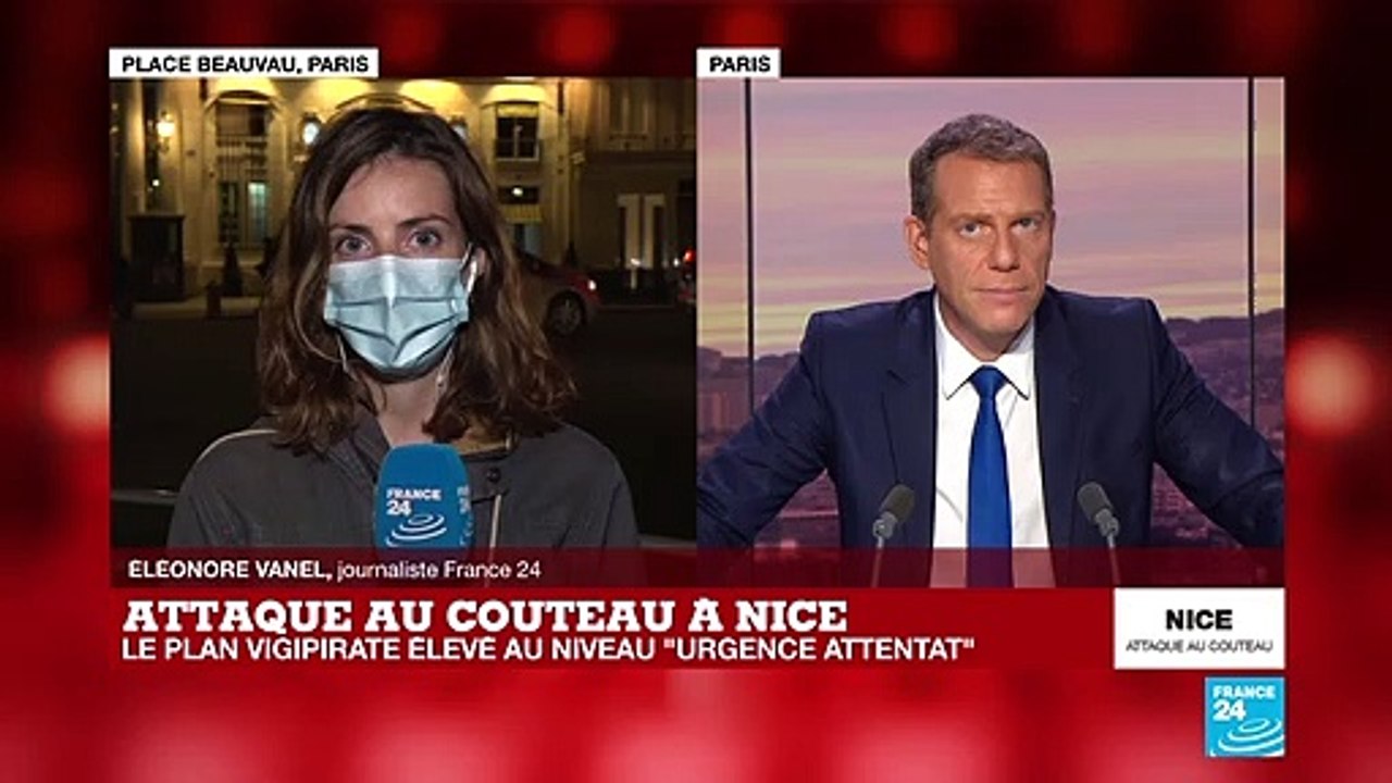Attaque au couteau à Nice : le plan vigipirate élevé au niveau "urgence attentat"