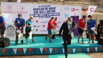 Hakkari’de düzenlenen “Türkiye Rafting Şampiyonası” sona erdi