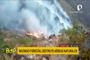 Ayacucho: incendios en Huamanga y Vilcashuamán consumen más de 25 hectáreas