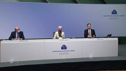 Recuperación económica en Eurozona "pierde impulso", dice presidenta del BCE