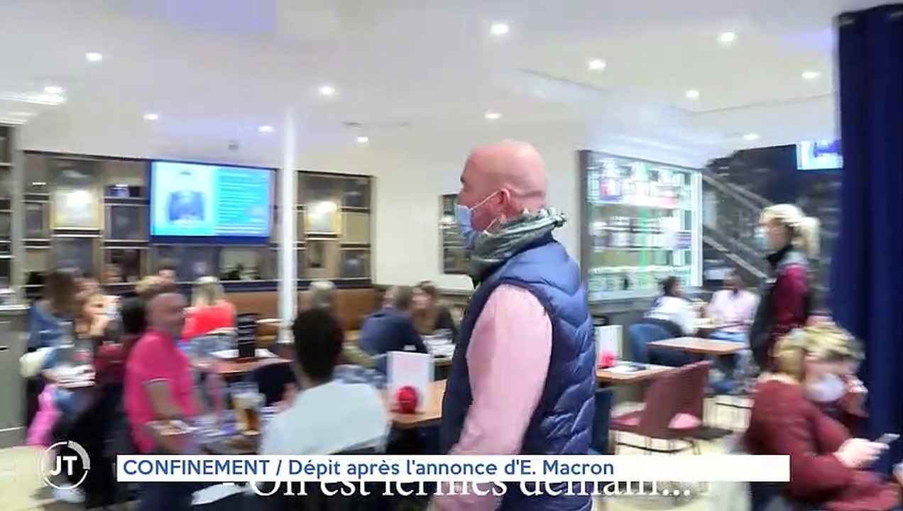 CONFINEMENT / Dépit après l'annonce d'E. Macron