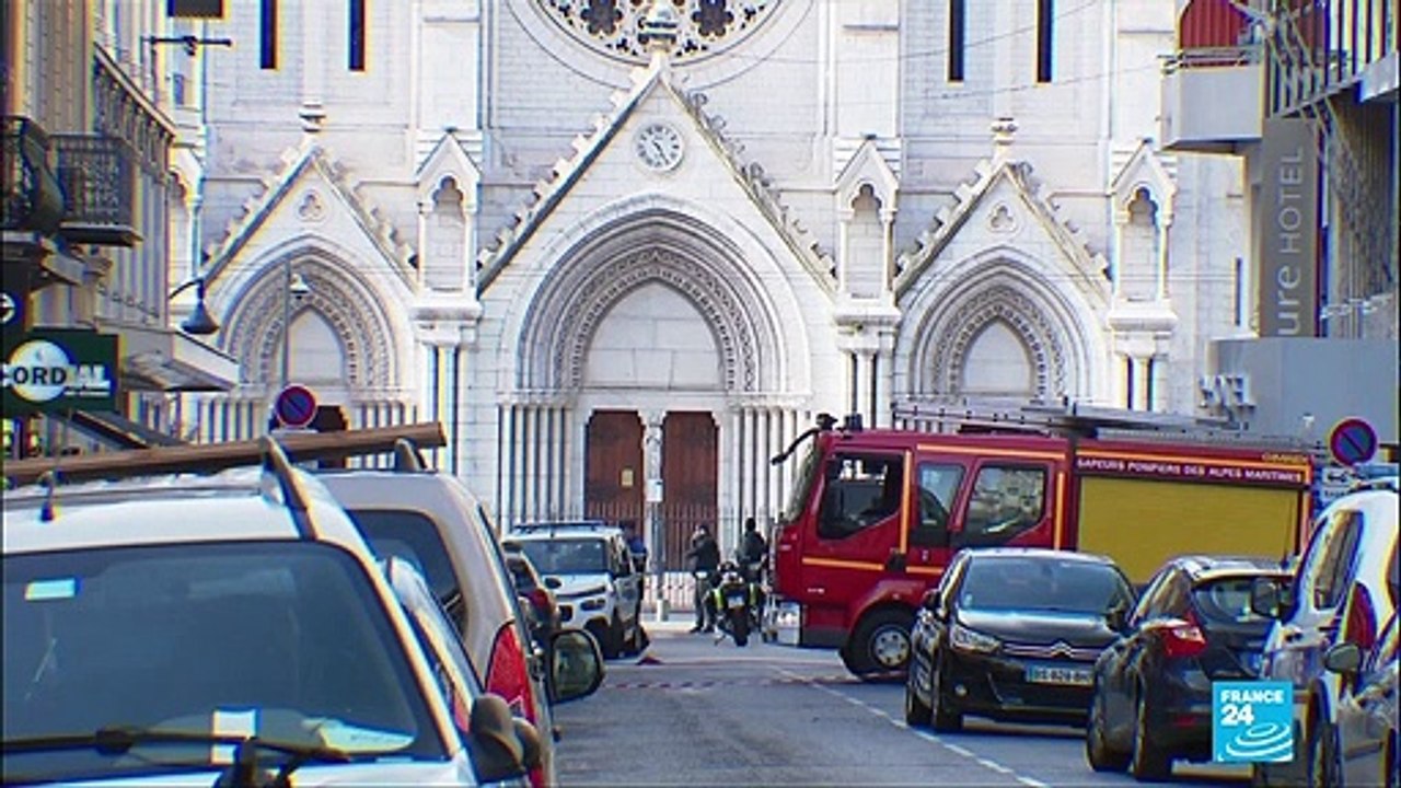 Attaque au couteau à Nice : trois morts dans "une attaque islamiste" contre une basilique de Nice