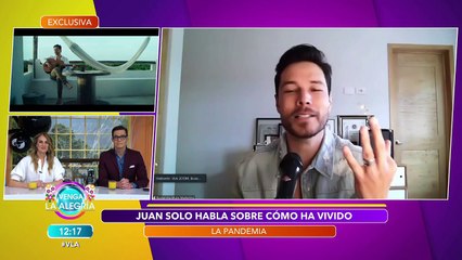 EXCLUSIVA. Juan Solo nos dijo todo de su nuevo sencillo "Que nos alcance"! | Venga La Alegría