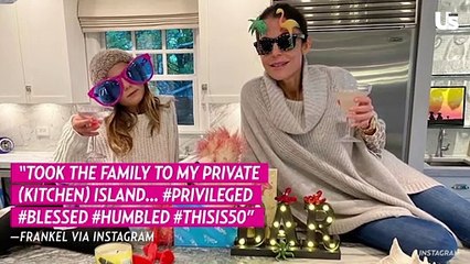 Bethenny Frankel And Daughter Bryn Mock Kim Kardashian’s Private Island Getaway