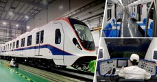 Presentan vagones chinos para línea 3 del metro en  Monterrey