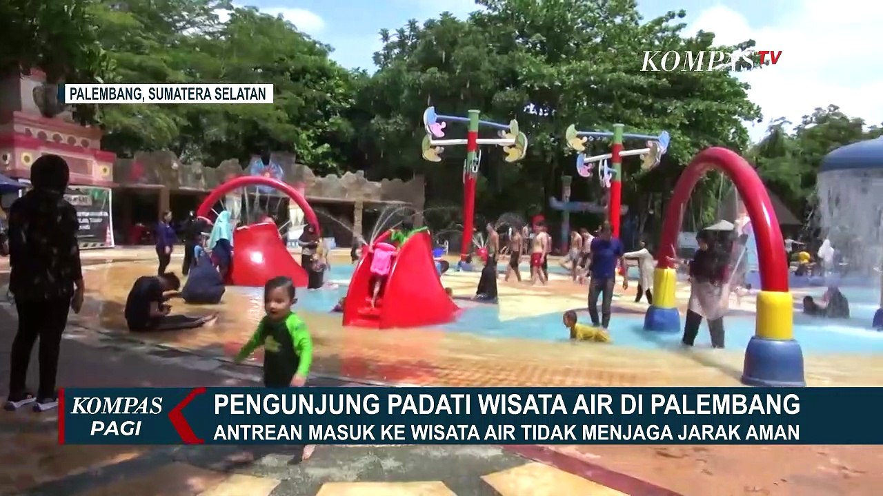 Libur Saat Pandmi, Warga Padati Wisata Air