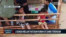2 Sungai Meluap, Ratusan Rumah di Ciamis Terendam