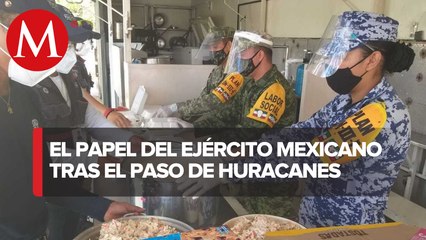 Sedena ha apoyado a más de 36 mil personas afectadas por ‘Gamma’, ‘Delta’ y ‘Zeta’