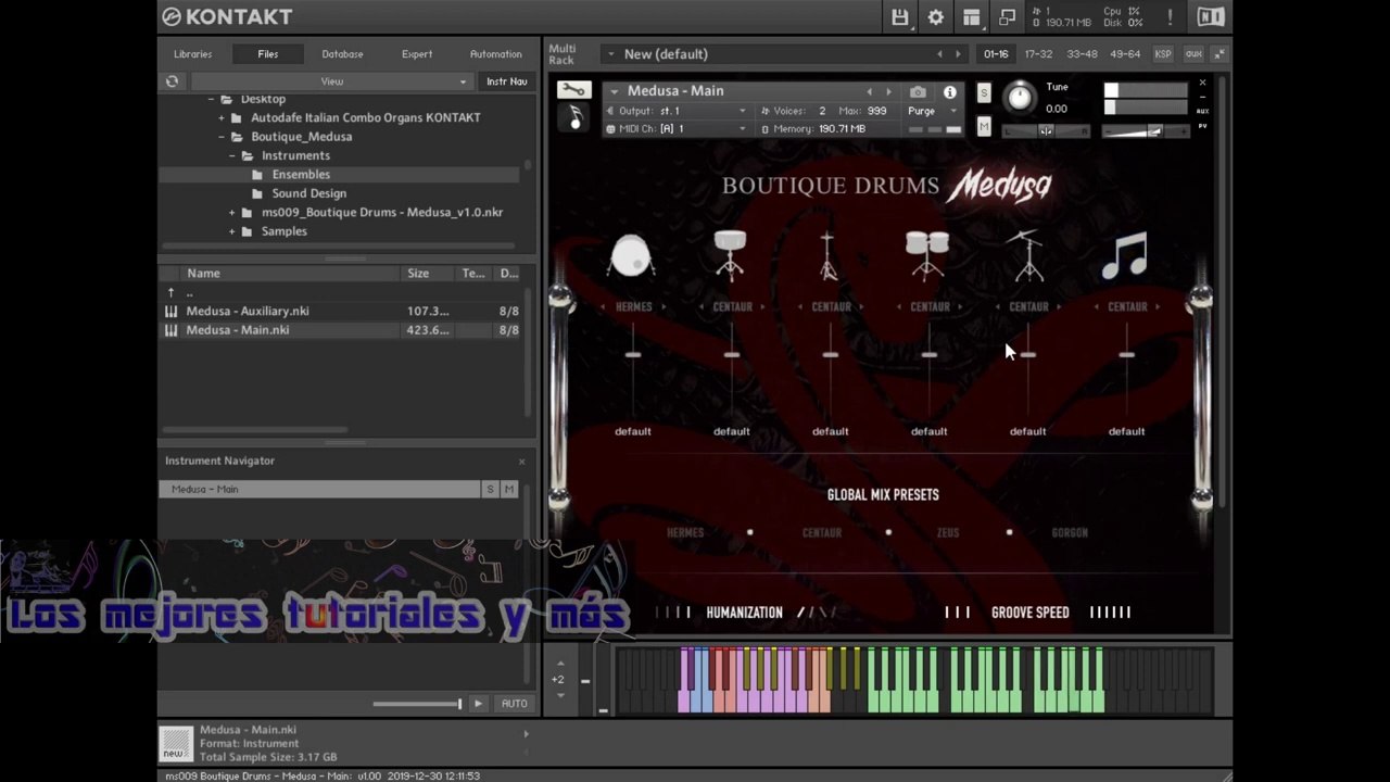 MEDUSA - Boutique DRUMS Ensemble + Sound Design (THE NEW 2020)
