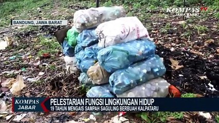 19 Tahun Mengais Sampah Dimulut Saguling Berbuah Kalpataru