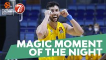 7DAYS Magic Moment of the Night: Angelo Caloiaro, Maccabi Playtika Tel Aviv