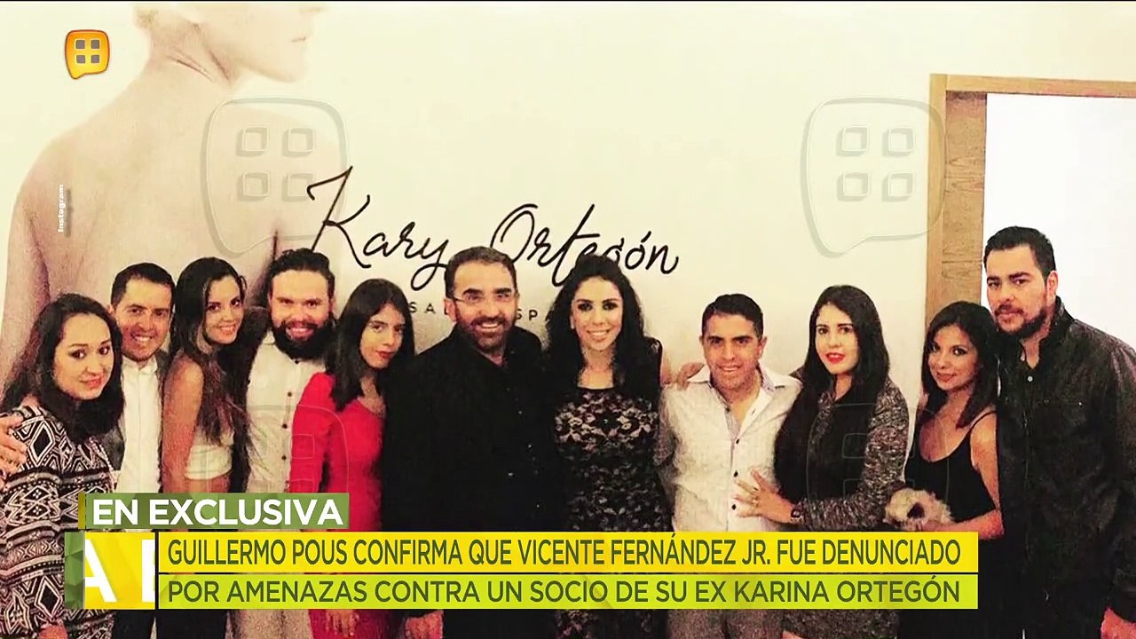 Guillermo Pous confirma que Vicente Fernández Jr. fue notificado de su nueva demanda. | Ventaneando