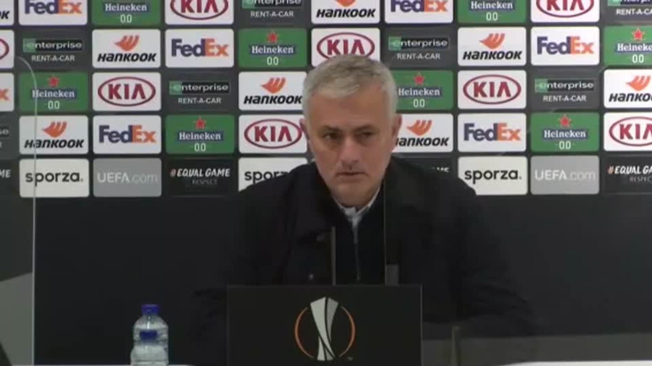 Mourinho slams Spurs players after abject defeat in Antwerp